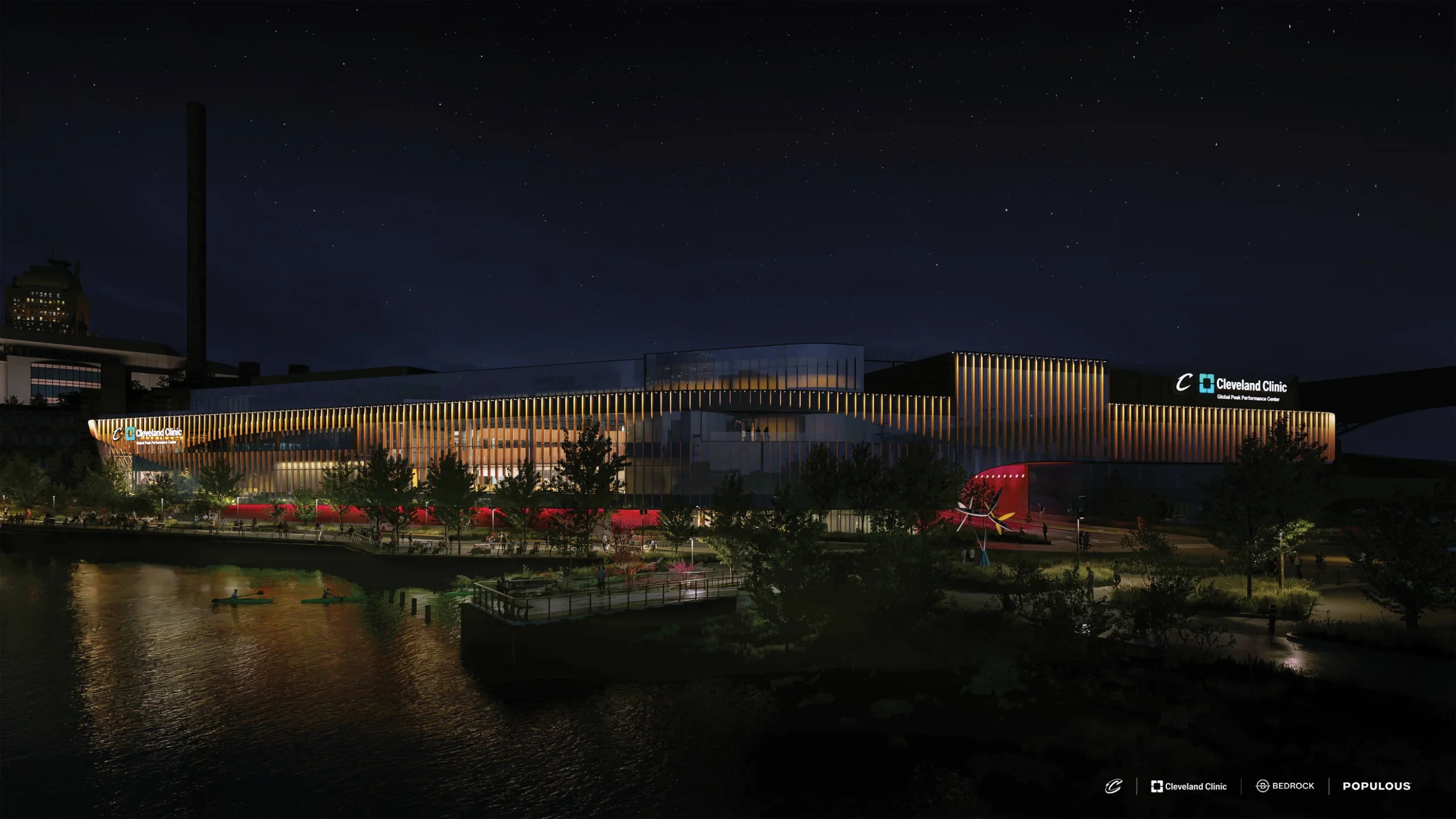 Cleveland Clinic Night View