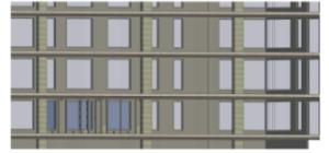 Architectural High Rise Center View